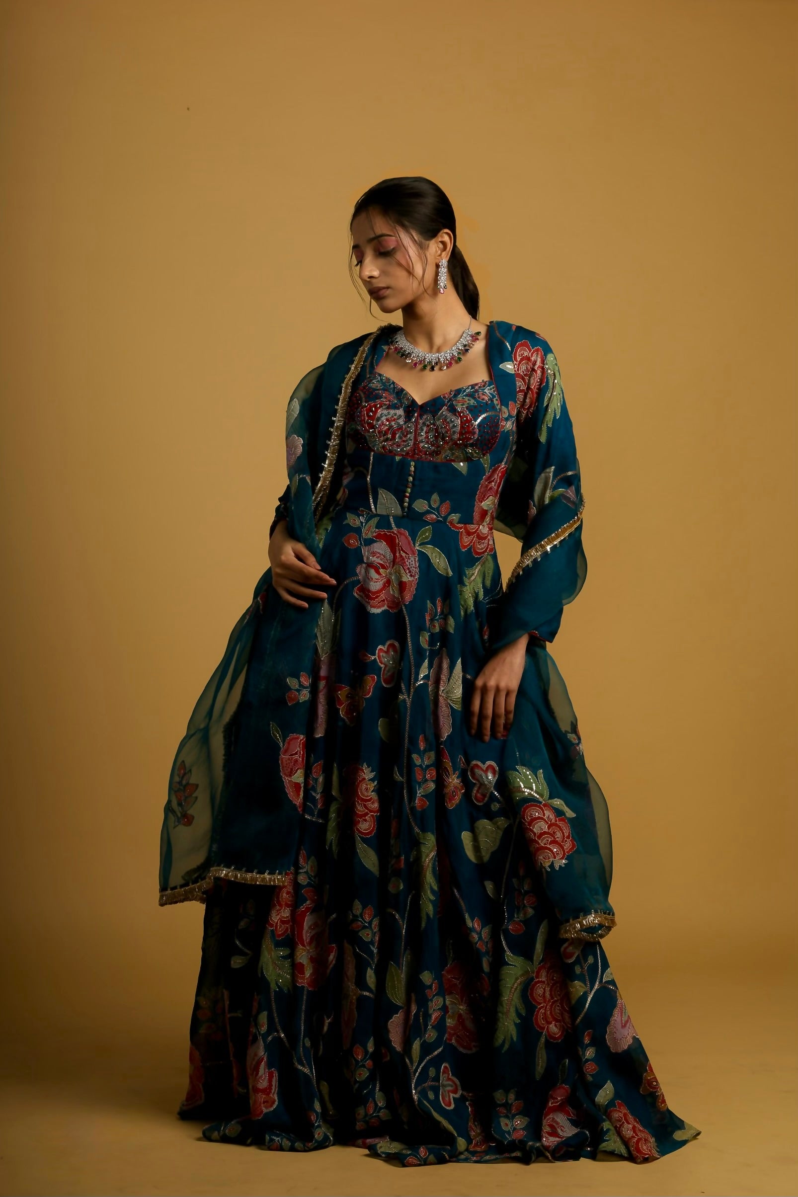 Anarkali gown